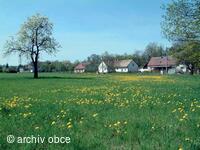 pohled na Haškovec z Hončové hůrky