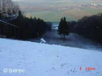 Zasněžování nahoře