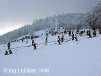 Pustevenské sněhovánky 29.1.2005, Pustevny
