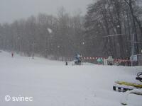 Lyžařský areál na Svinci u Nového Jičína