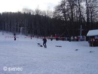 Lyžařský areál na Svinci u Nového Jičína