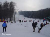 Lyžařský areál na Svinci u Nového Jičína