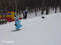 Lyžařský areál na Svinci u Nového Jičína