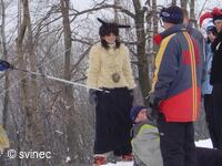 Lyžařský areál na Svinci u Nového Jičína