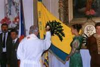 svěcení obecních symbolů 9. září 2000