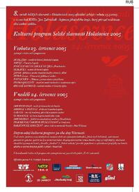 Selské slavnosti Holašovice