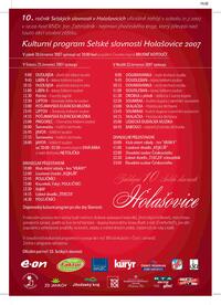 Selské slavnosti Holašovice