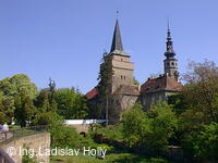 Tovačov, Zámek - gotická brána