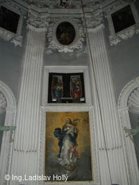Tovačov, Zámek - interiér - zámecká kaple