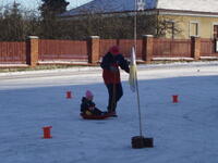 Hodslavice běh Hodslavskými uličkámi