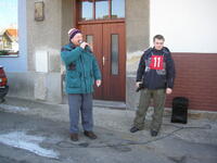 Hodslavice běh Hodslavskými uličkámi