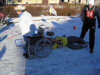 Hodslavice běh Hodslavskými uličkámi