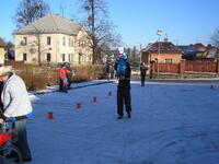 Hodslavice běh Hodslavskými uličkámi