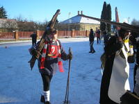 Hodslavice běh Hodslavskými uličkámi