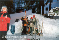 "Masky na sněhu", lyžařský areál Svinec, Nový Jičín
